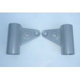 DRŽÁKY SVĚTLA - KLASICKÉ 638,639 (+ 640 BASIC), TRAVEL - PÁR - (STŘÍBRNÉ)